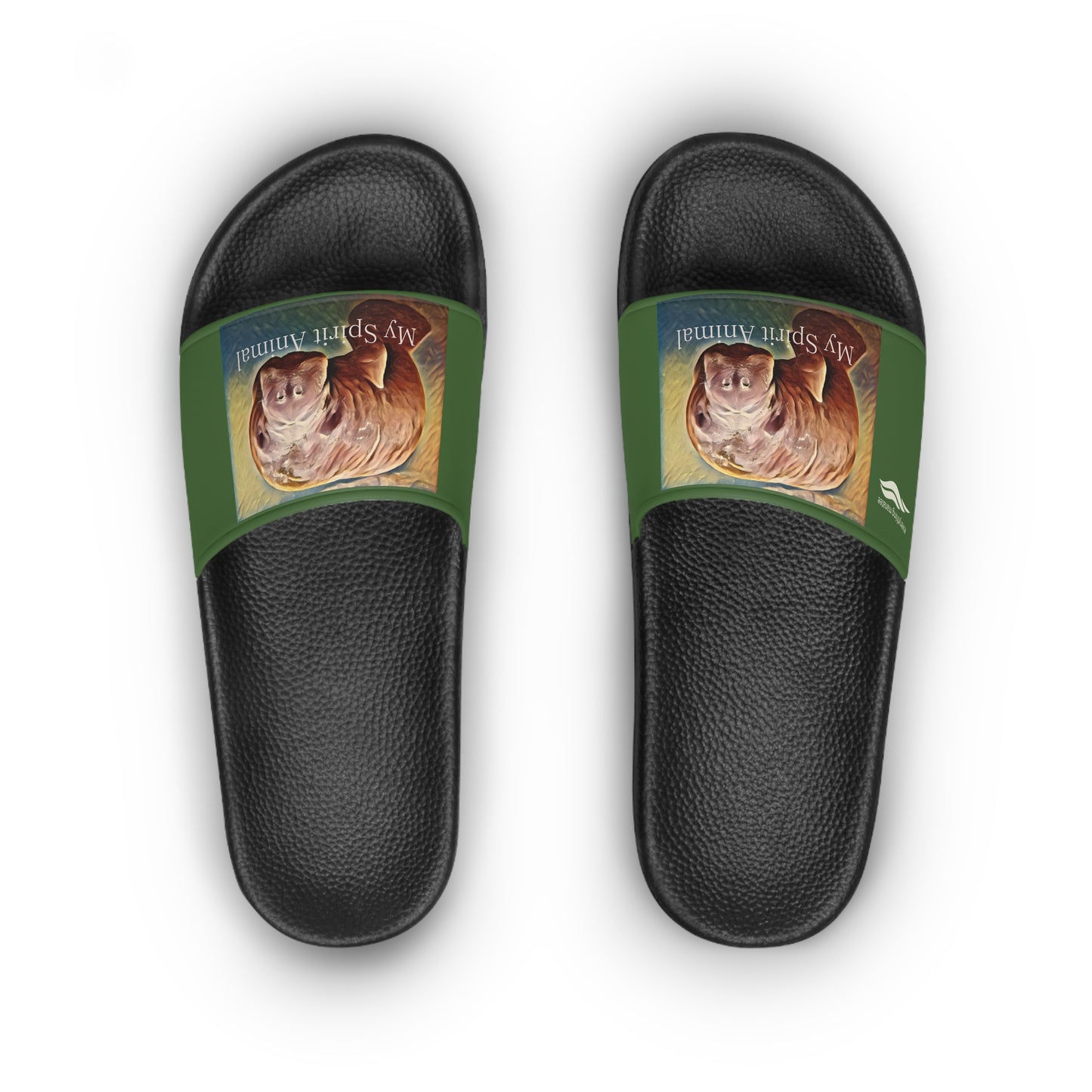 My Spirit Animal Manatee Slide Sandals | Womens