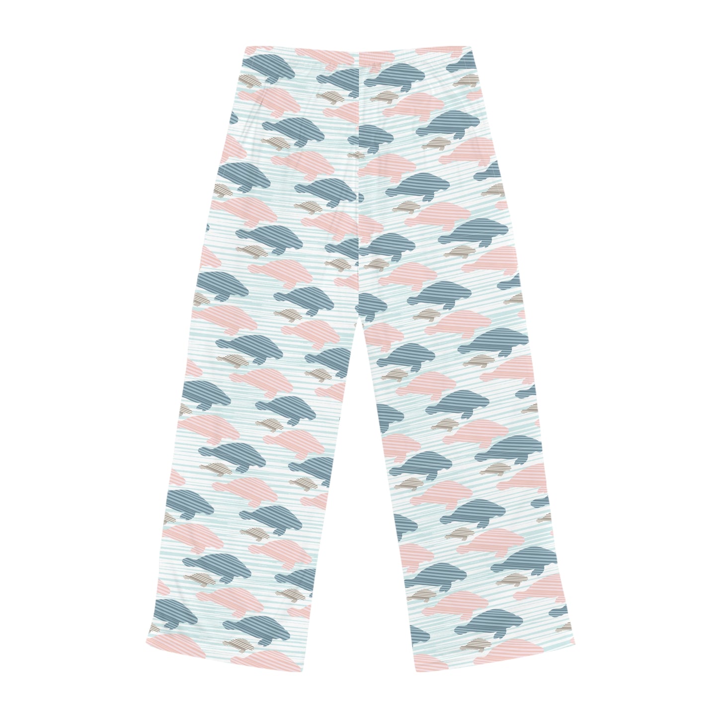 Pastel Manatee Print Pajama Pants | Womens