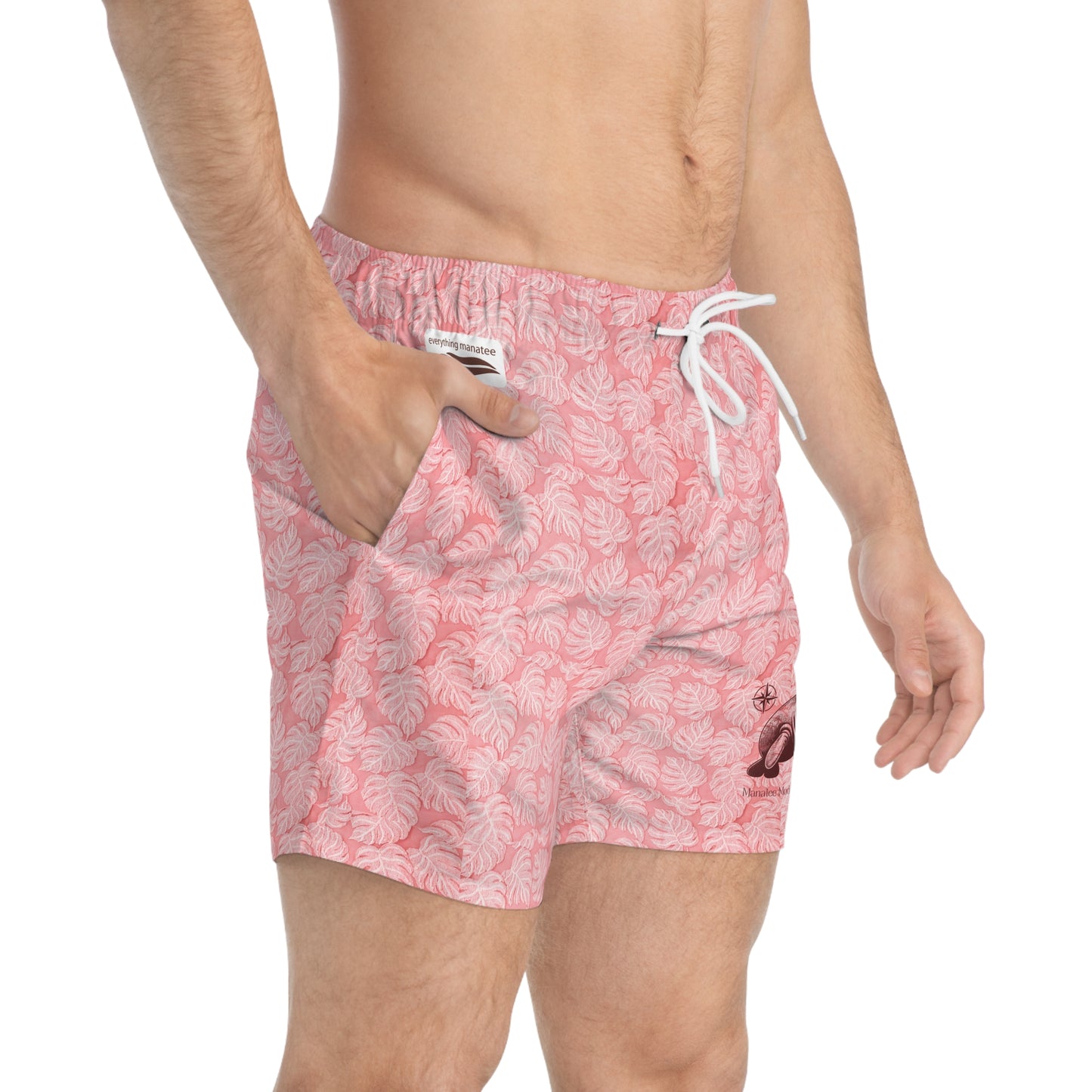 Tropical Manatee Mode Swim Trunks | Mens