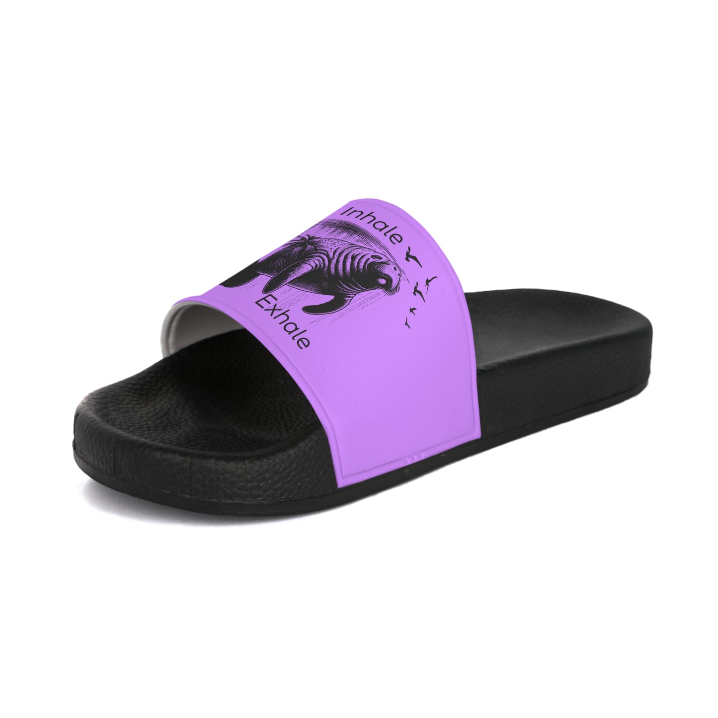 Inhale & Exhale Manatee Slide Sandals | Womens - Chill & Relax in Style