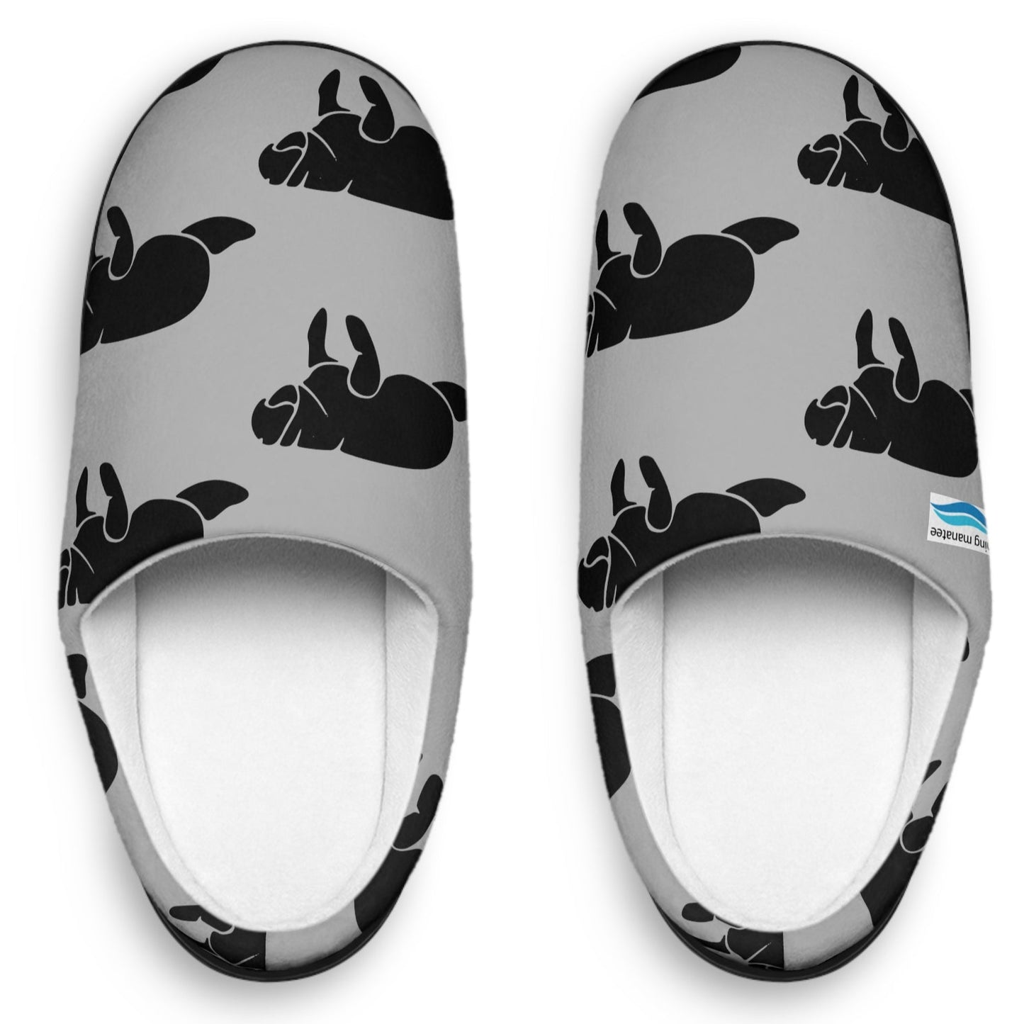 Manatee Print Slippers | Womens