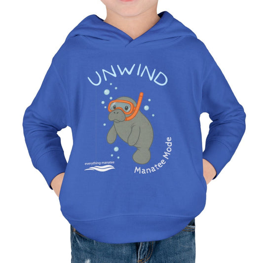 Unwind Snorkel Manatee Hoodie | Toddler