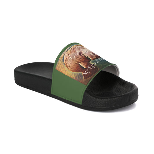 My Spirit Animal Manatee Slide Sandals | Womens