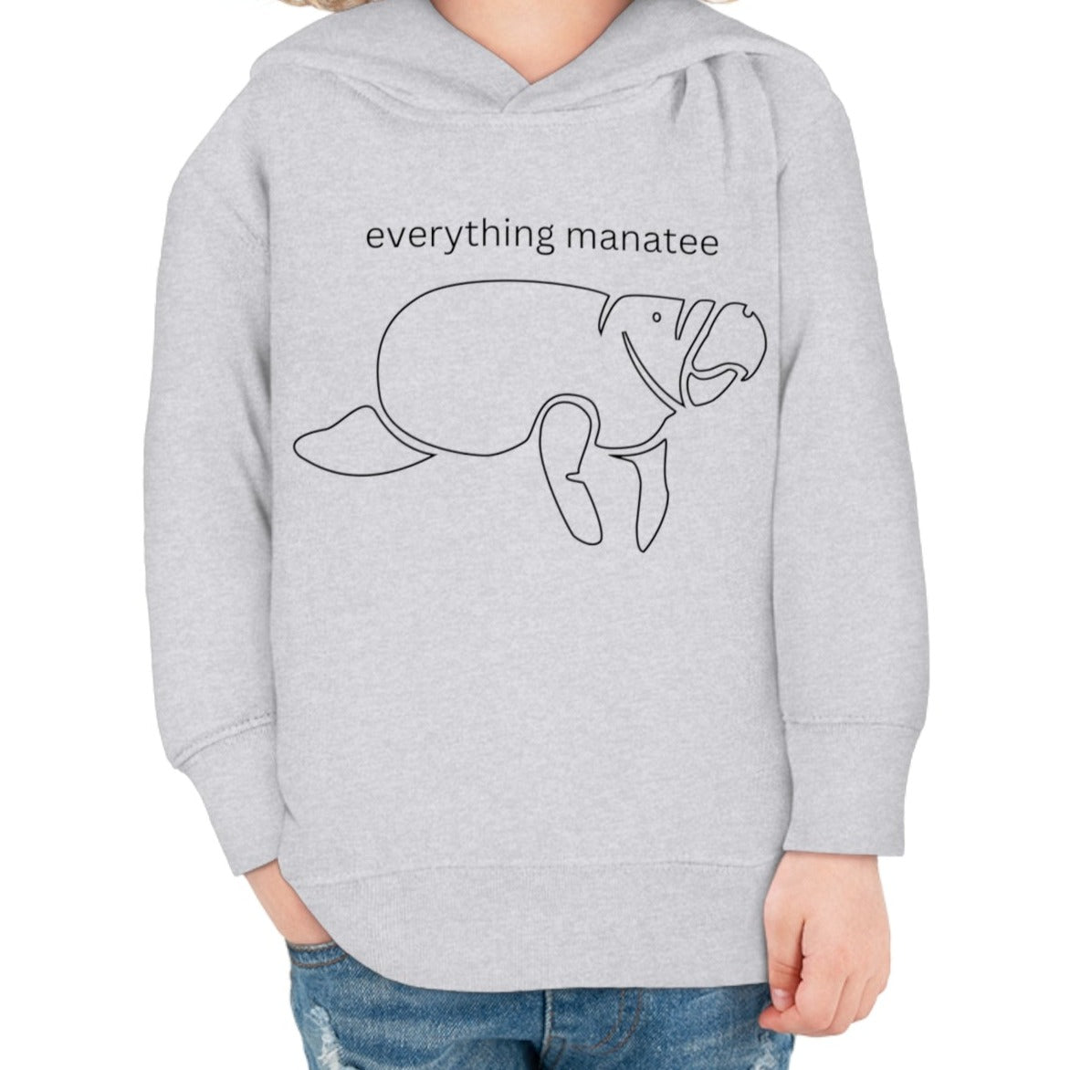 Classic Manatee Hoodie | Toddler