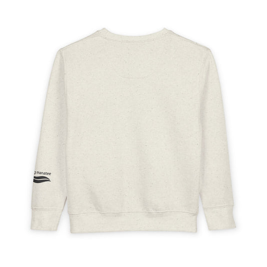 Beige sweatshirt on a white background