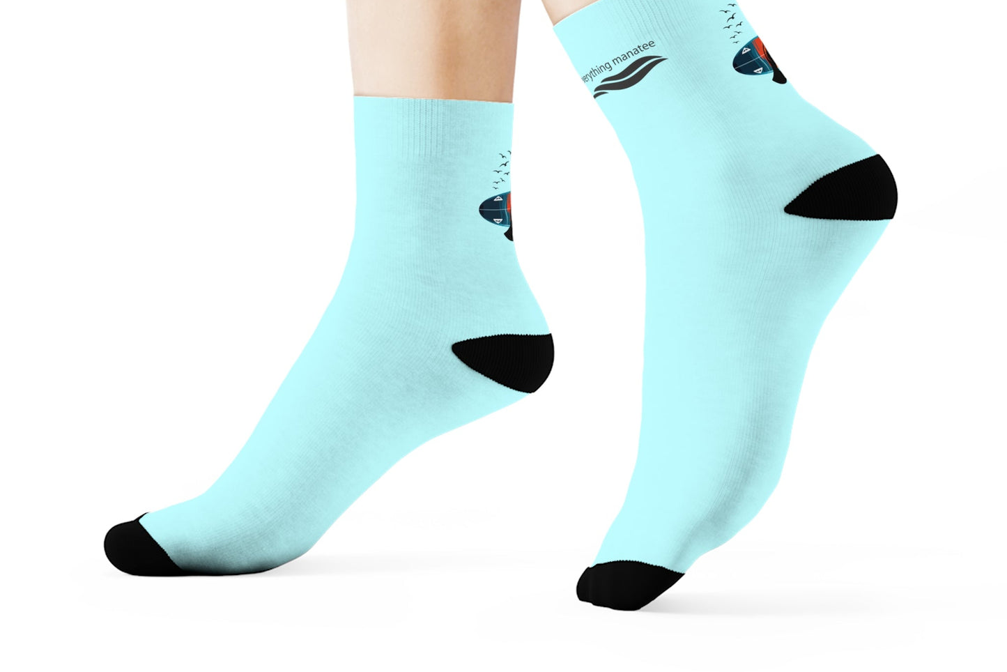 Aloha Manatee Crew Socks | Mens
