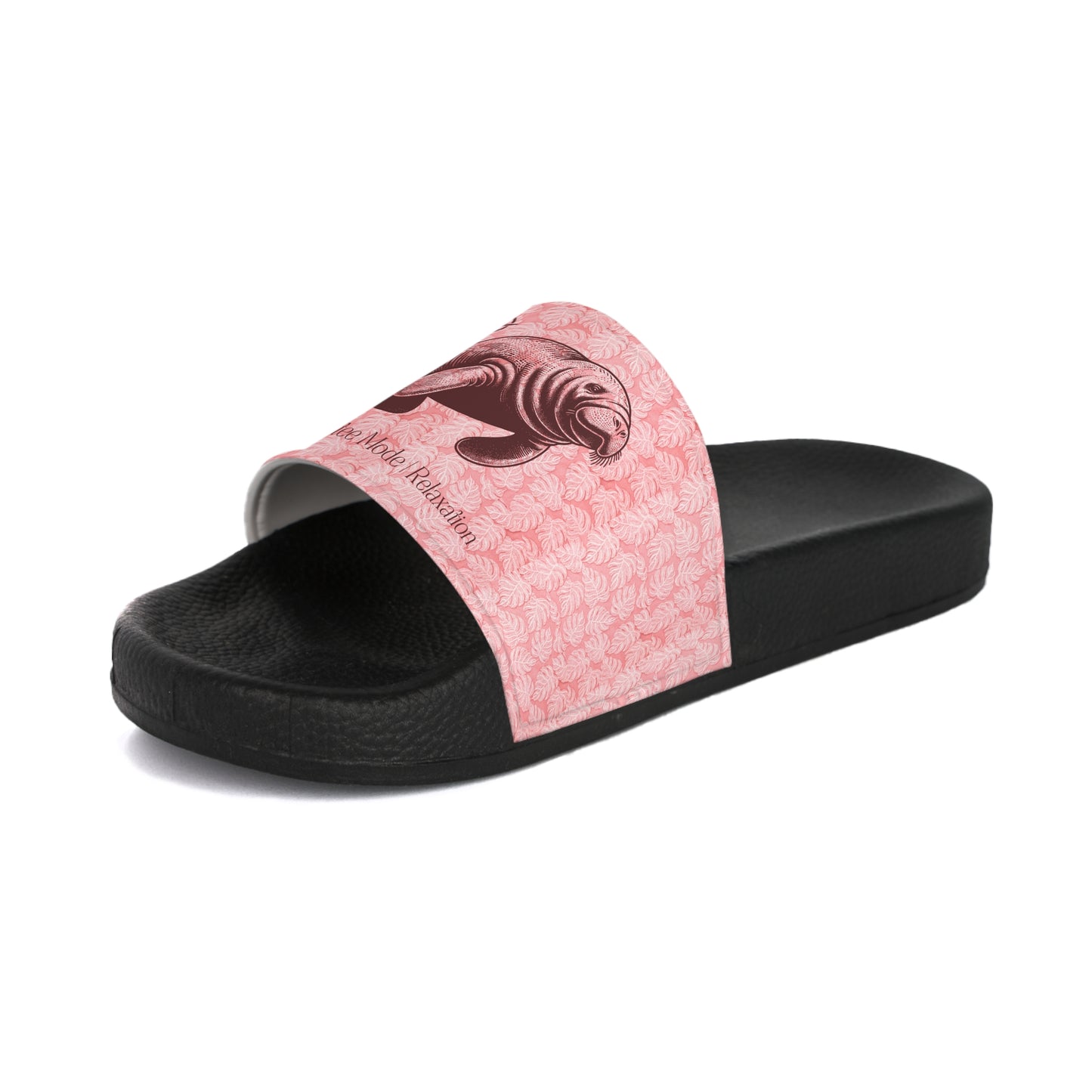 Manatee Mode Pink Slide Sandals | Womens