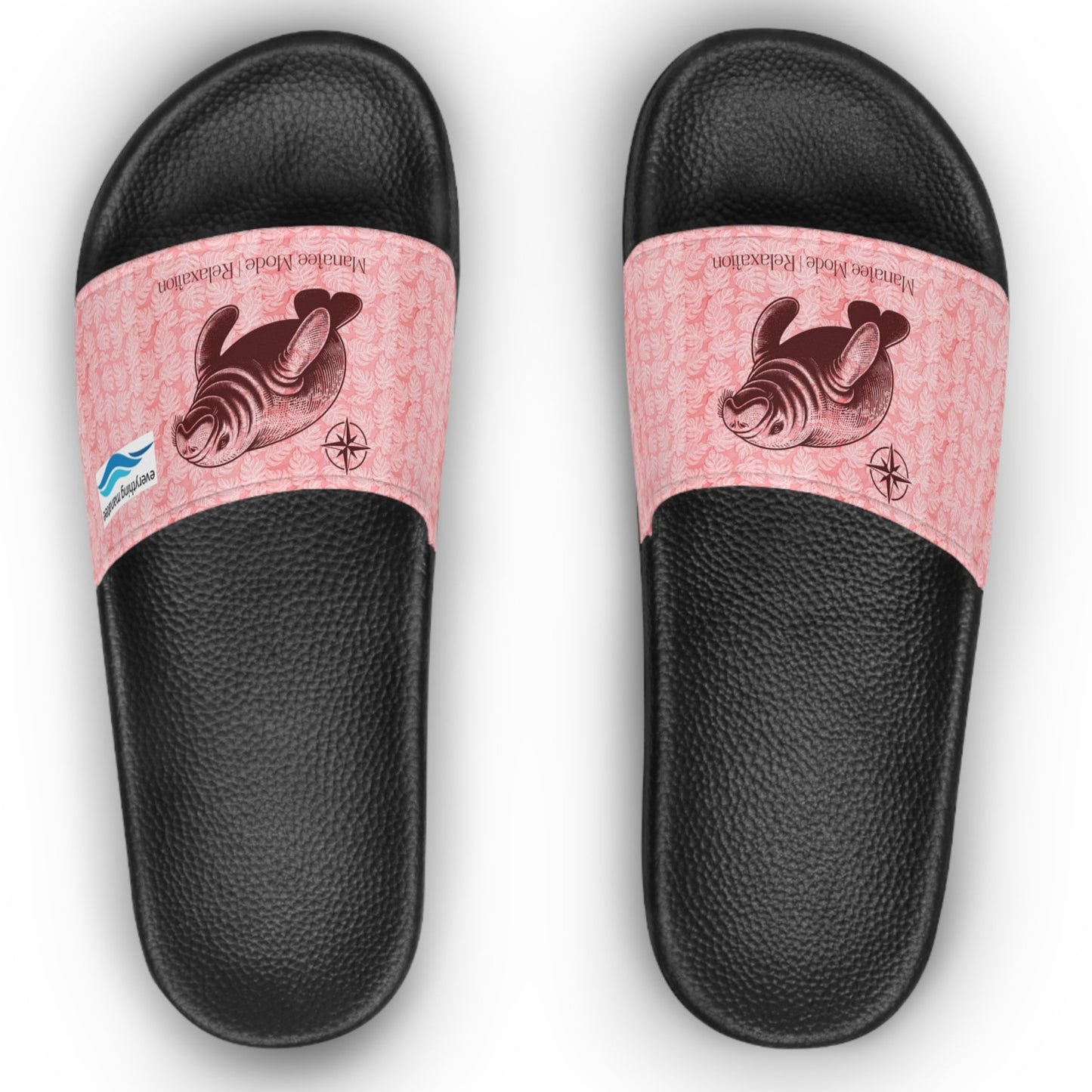 Manatee Mode Pink Slide Sandals | Womens