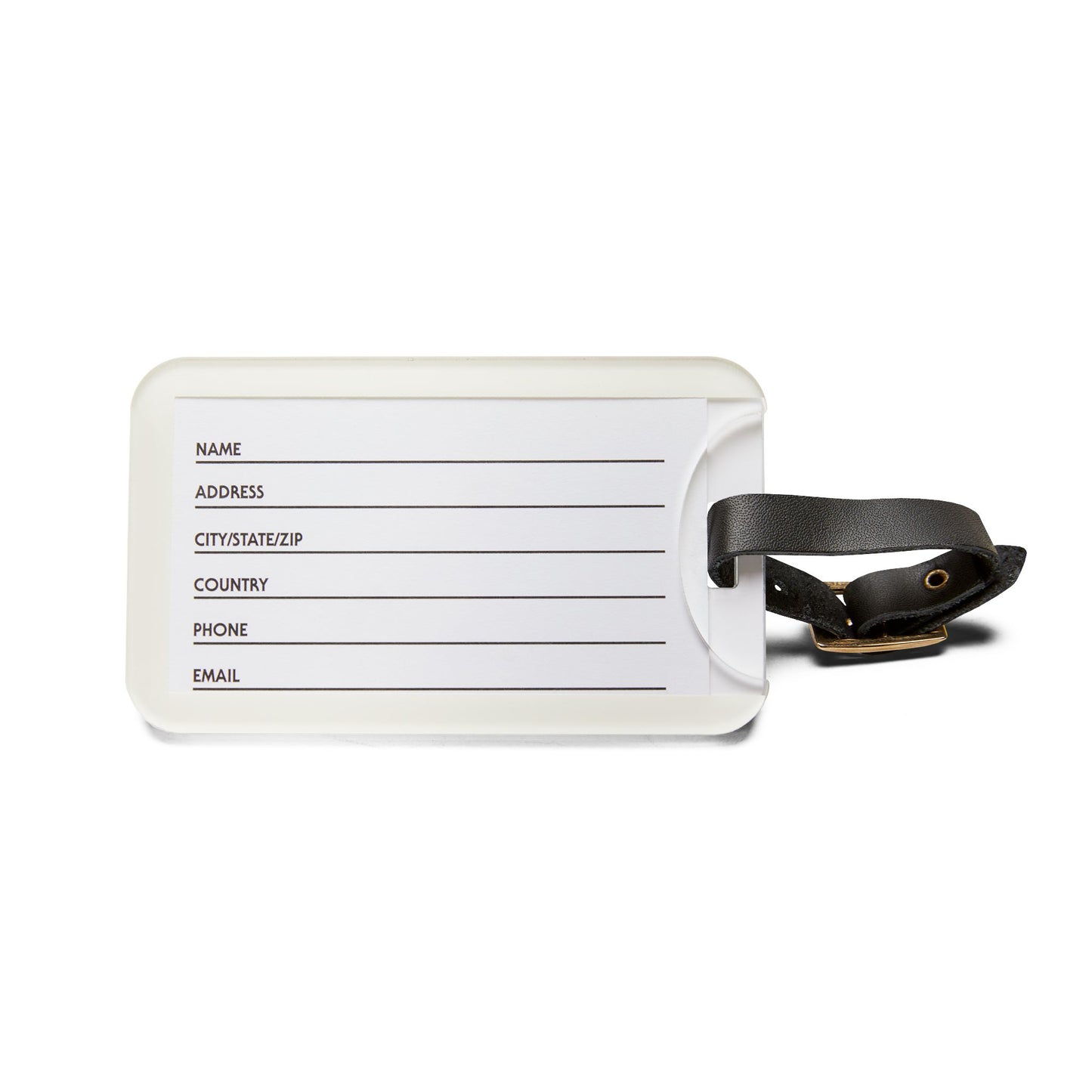 Adventurous Manatee Luggage Tag | Travel Accessory