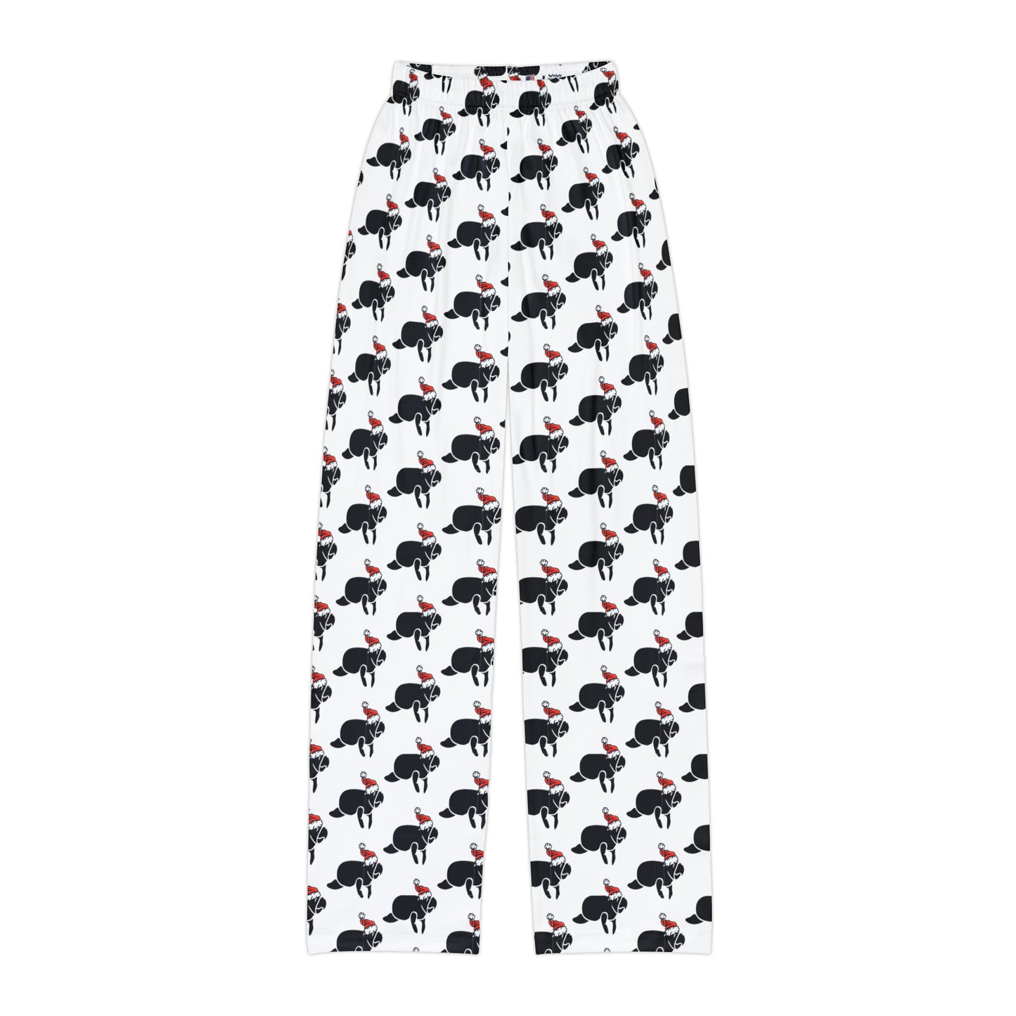 Santa Manatee Pajama Pants | Youth