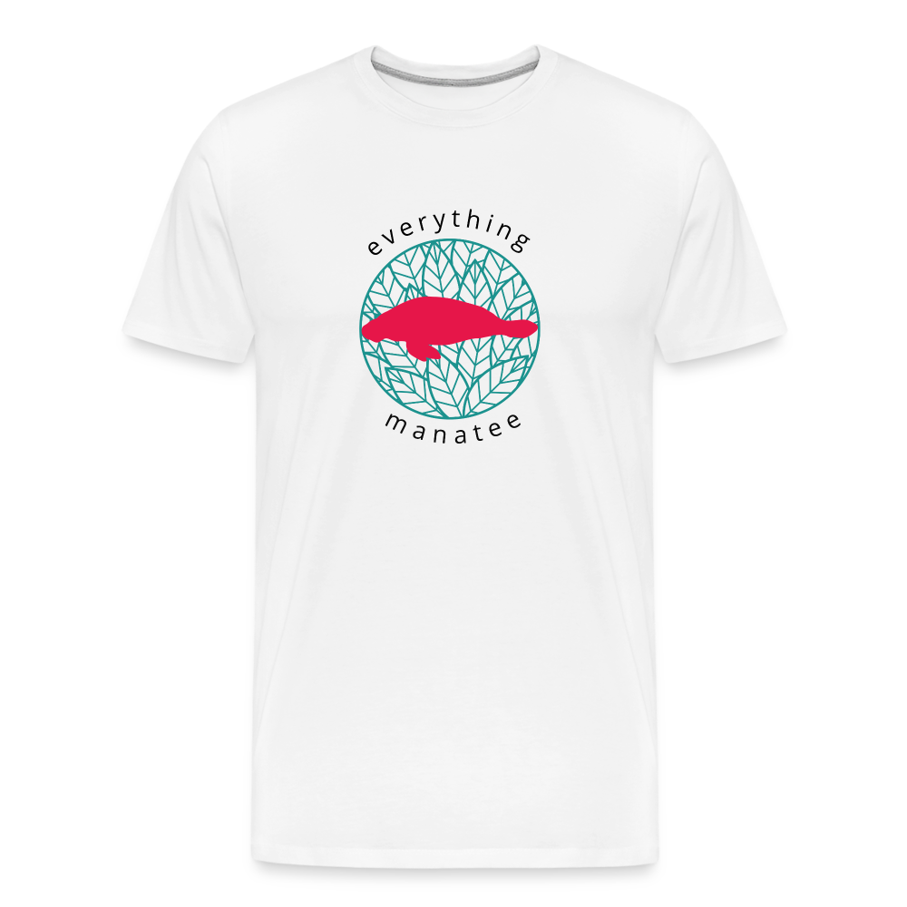 Laguna Manatee T-Shirt Organic Cotton | Mens - white