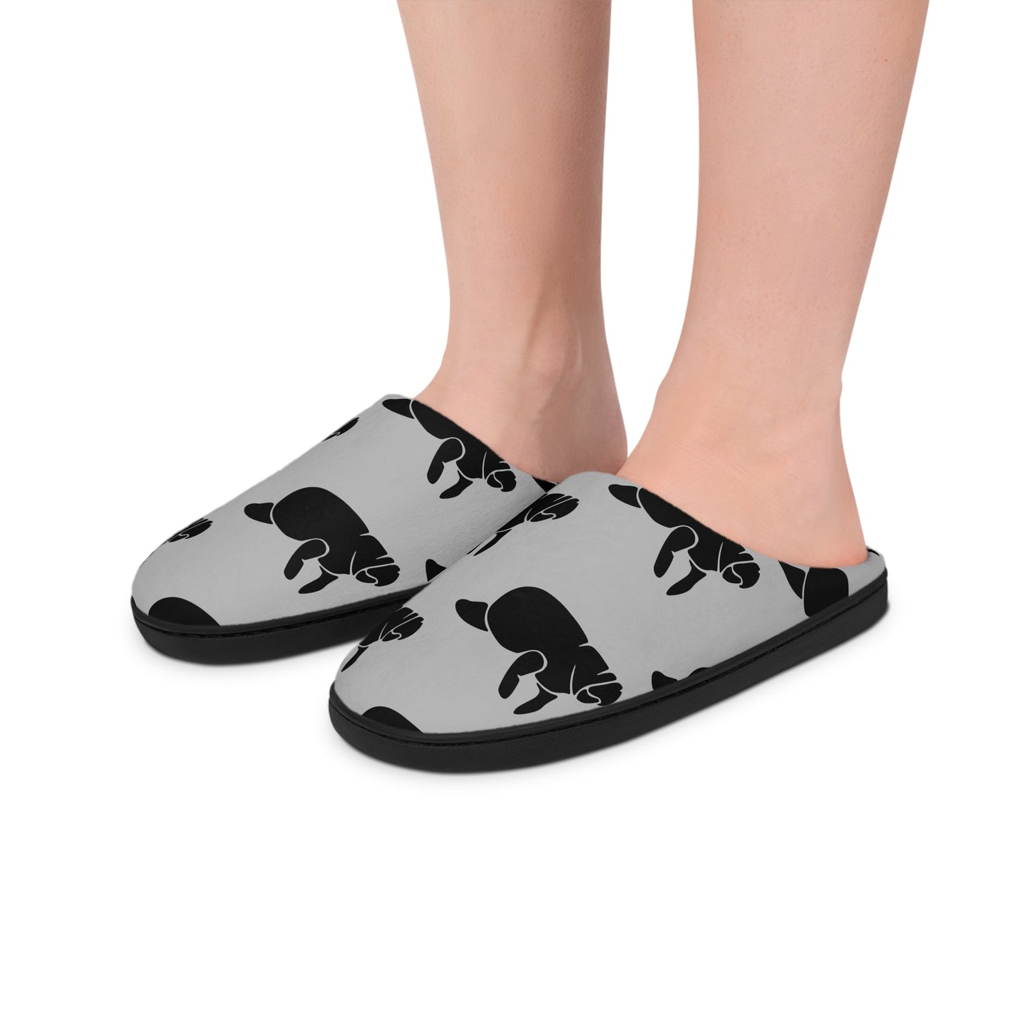 Manatee Print Slippers | Mens