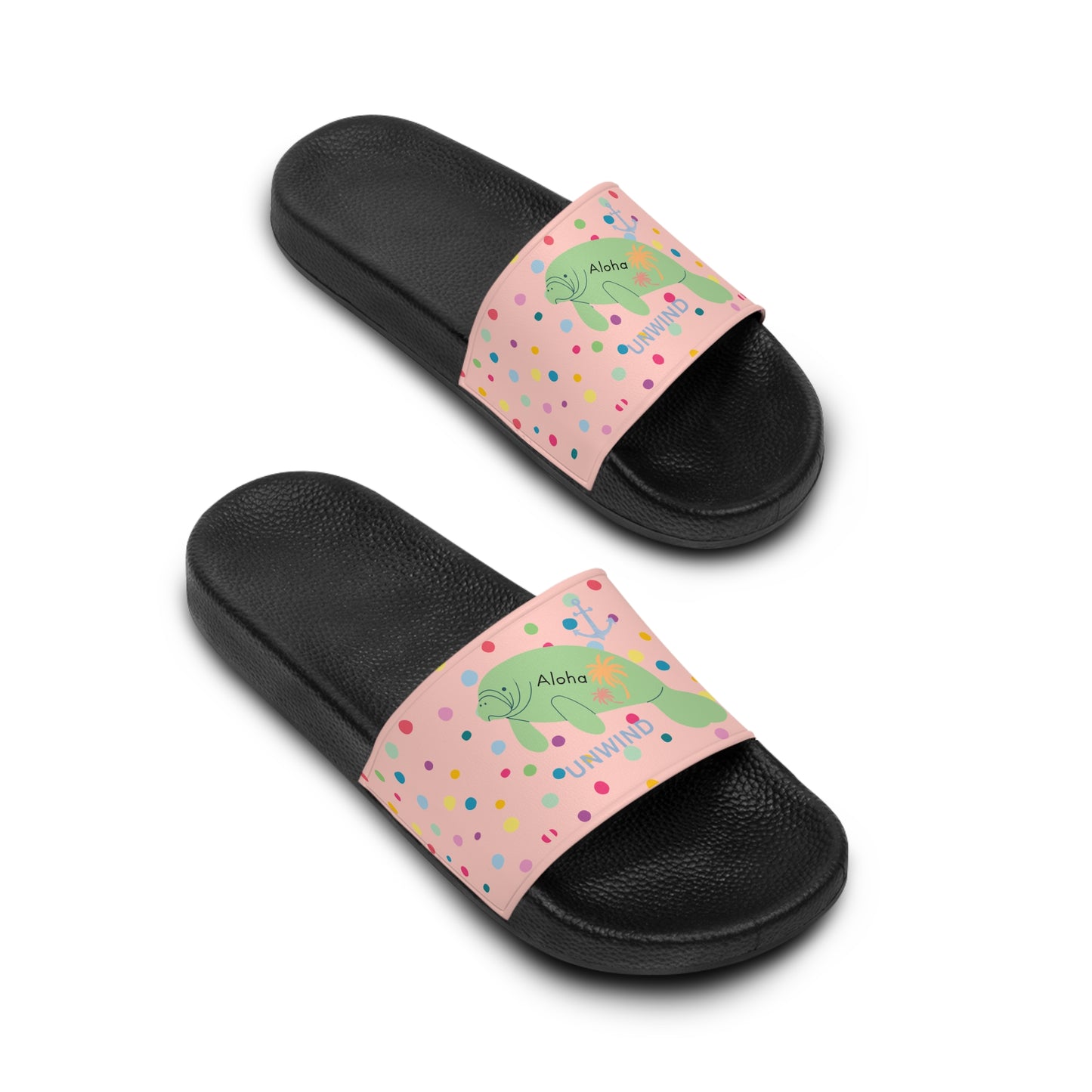 Aloha Unwind Manatee Slide Sandals | Womens