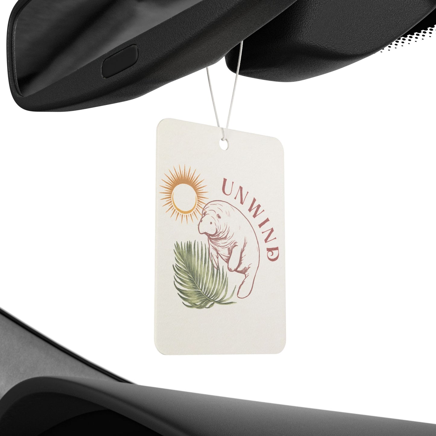 Unwind Manatee Car Air Freshener | Mens