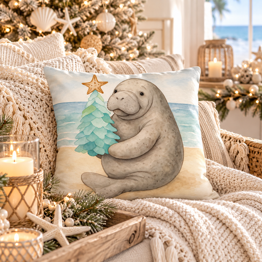 Coastal Peace Premium Pillow | Coastal Whimsies Collection
