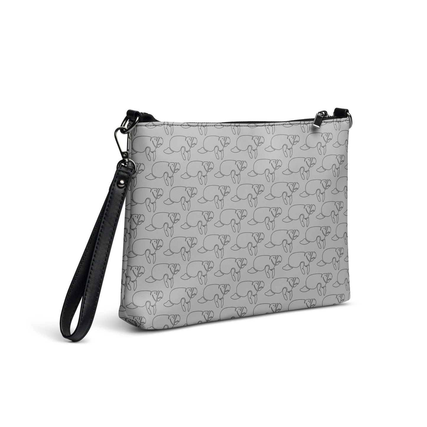 Manatee Print Crossbody Bag | Womens
