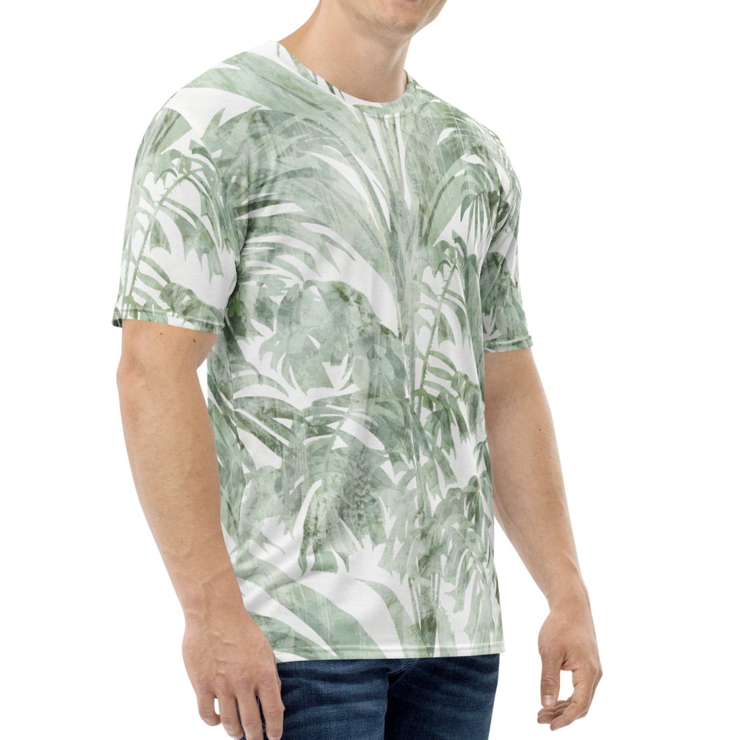 Tropical Foliage AOP T-Shirt | Mens