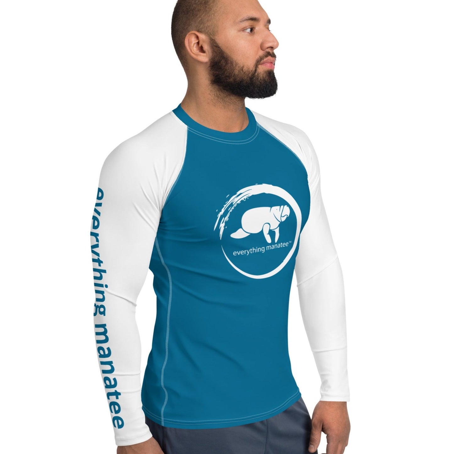 Manatee Wave Rash Guard | Mens