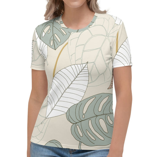 Key Largo Palms AOP T-Shirt | Women's