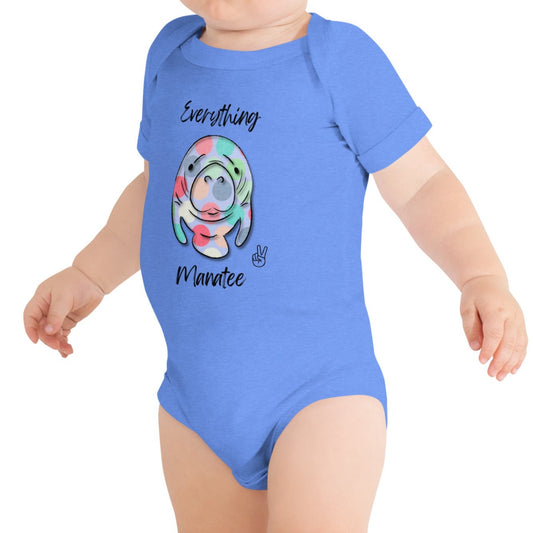 Polka Dot Mango The Manatee Onesie | Baby