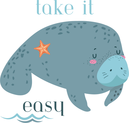 Sleepy Baby Manatee Premium T-Shirt | Toddler