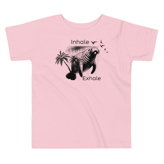 Inhale & Exhale Manatee T-Shirt | Toddler