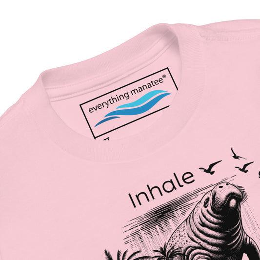 Inhale & Exhale Manatee T-Shirt | Toddler