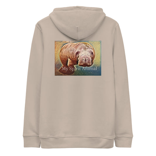 Manatee Spirit Animal Essential Eco Hoodie | Mens