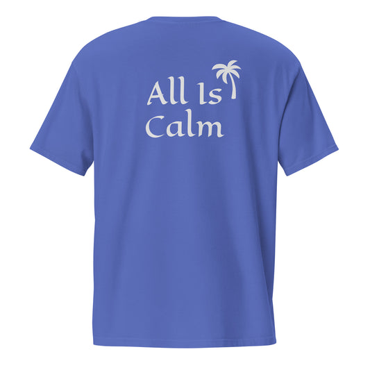 All Is Calm Manatee T-Shirt Men's | Ocean Wisdom Collection