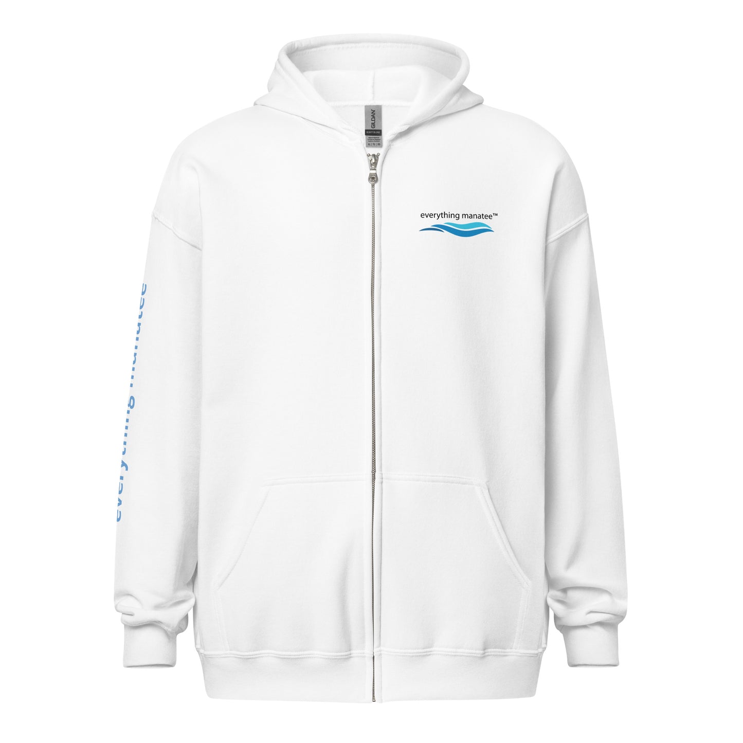Liquid Therapy Manatee Zip Hoodie | Unisex