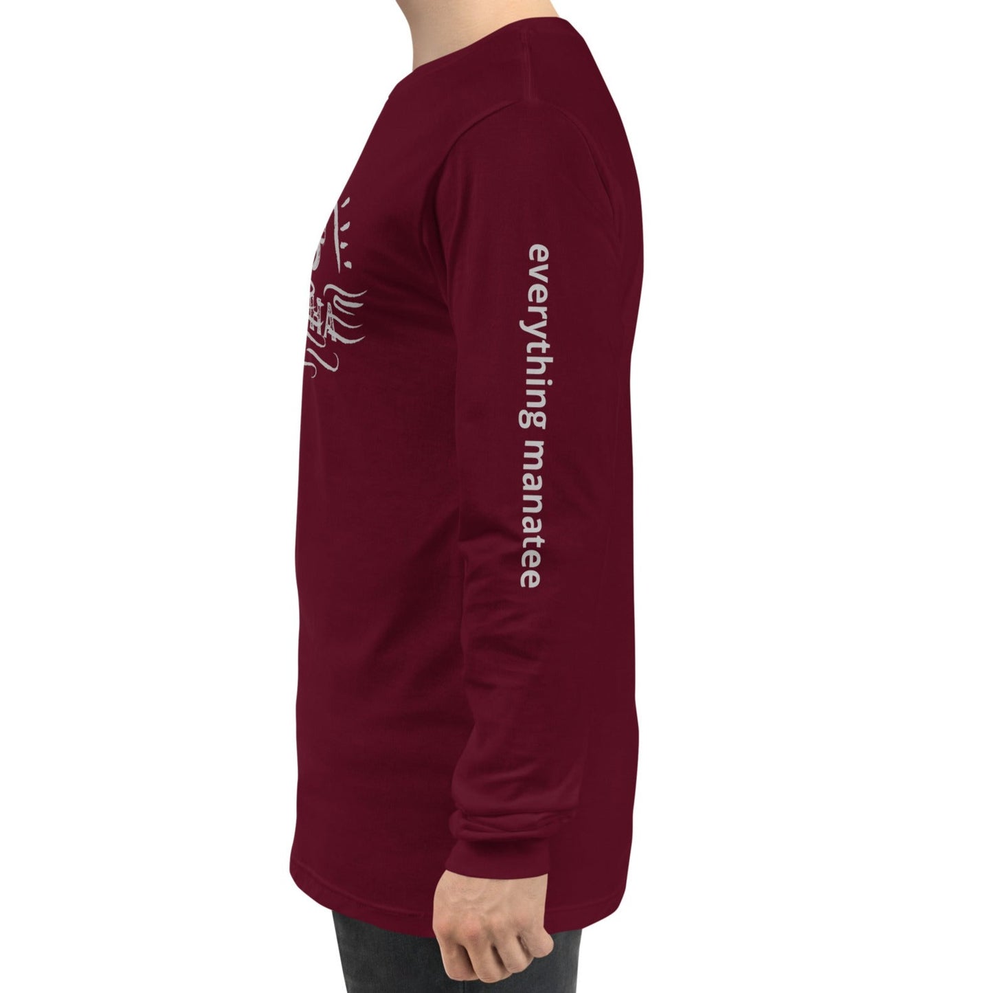 Aloha Manatee Long Sleeve T-Shirt | Mens