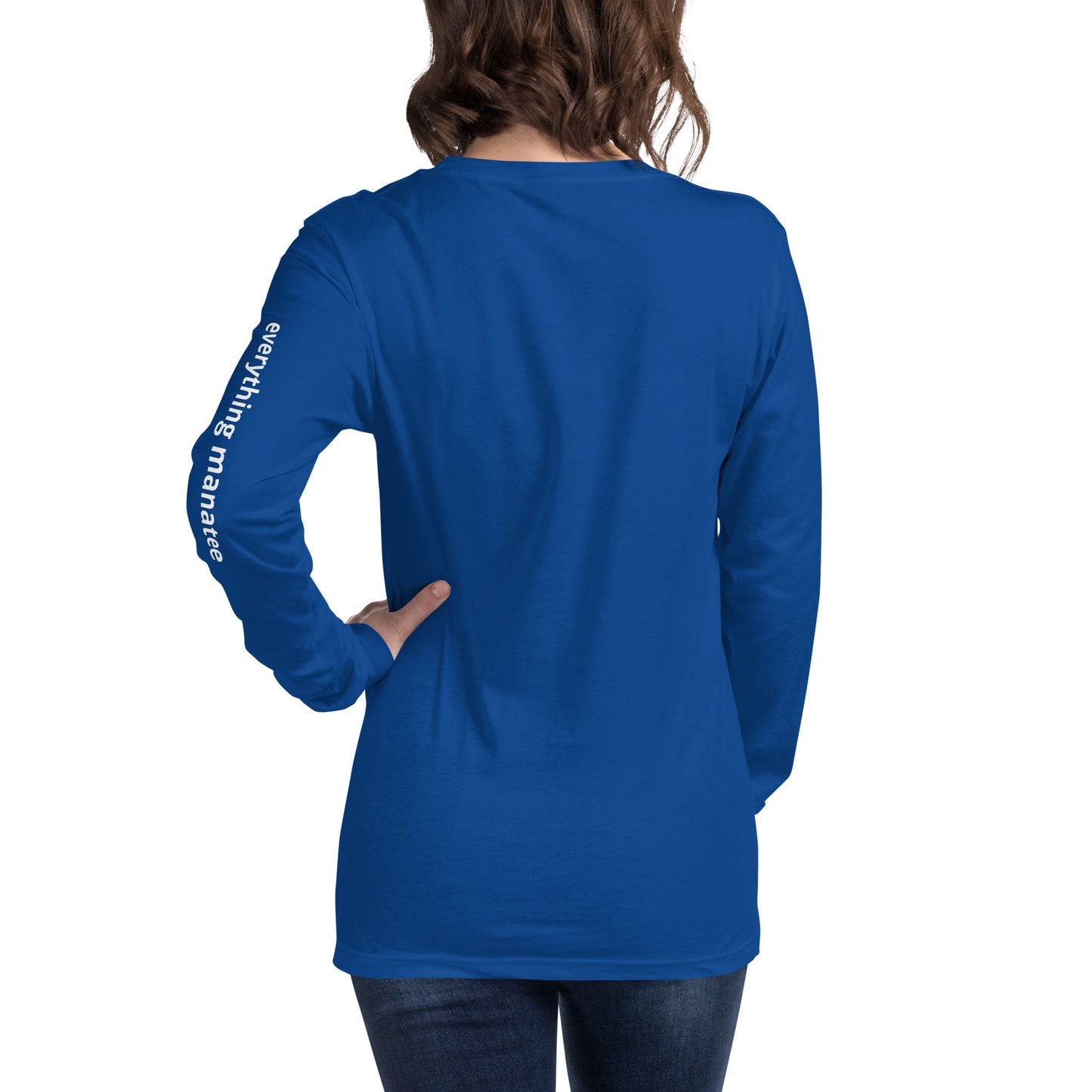 Unwind Manatee Long Sleeve T-Shirt | Womens