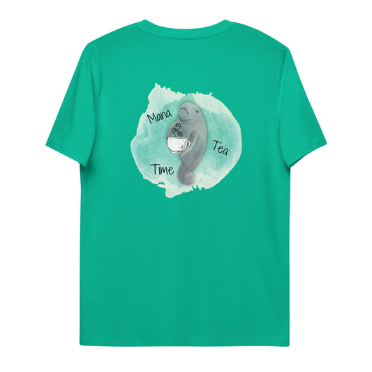 Mana Tea Time Organic Cotton T-Shirt | Womens
