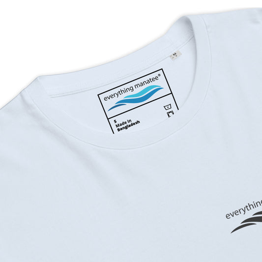 Vacation Mode Manatee Organic Cotton T-Shirt | Womens