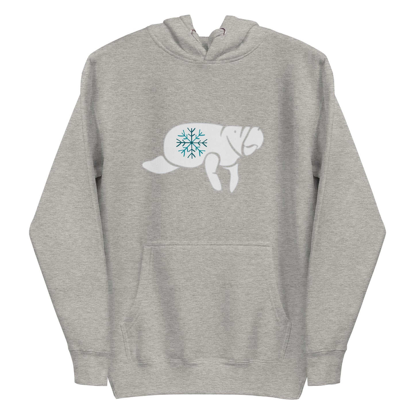 Snowflake Manatee Hoodie | Unisex