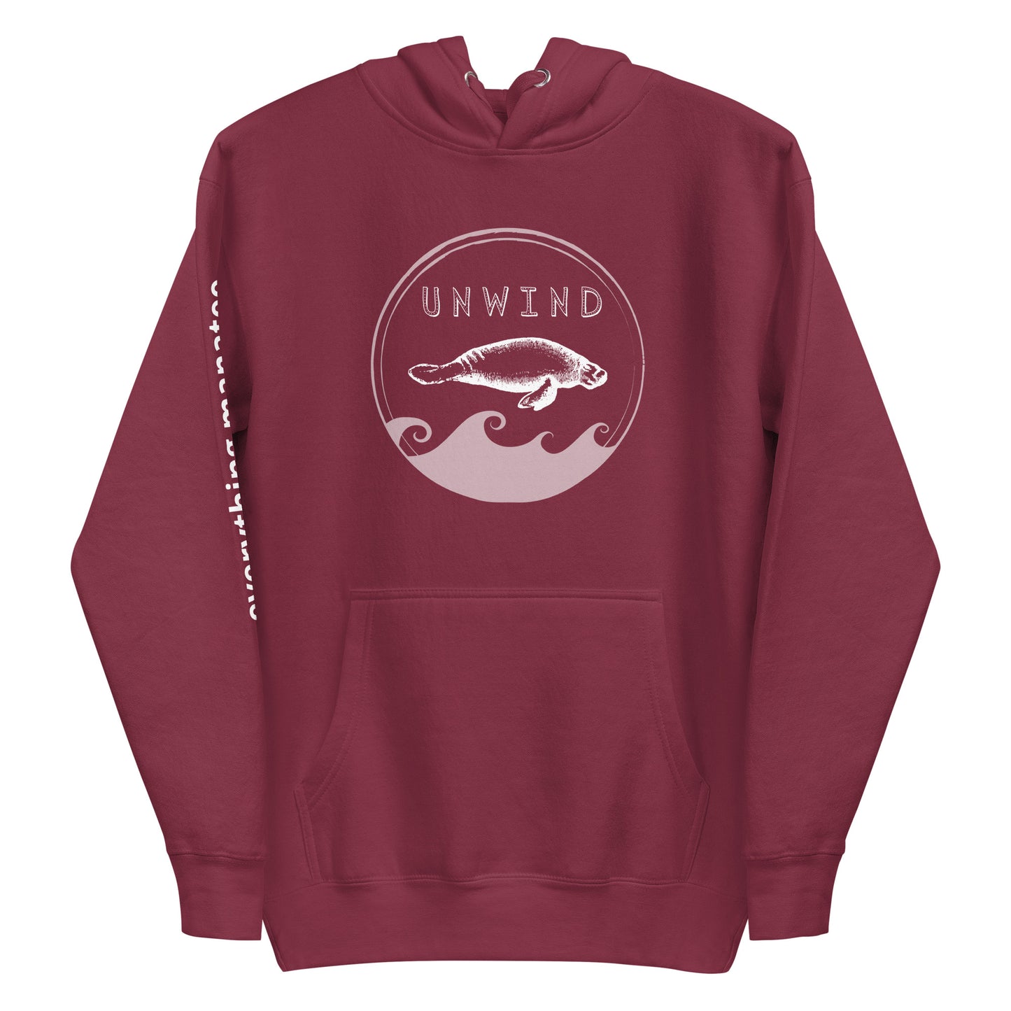 Unwind Manatee Hoodie | Unisex