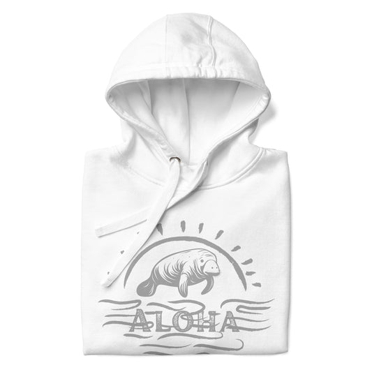 Aloha Manatee Hoodie | Womens