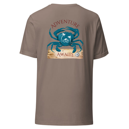 Adventure Awaits Crab T-Shirt | Mens