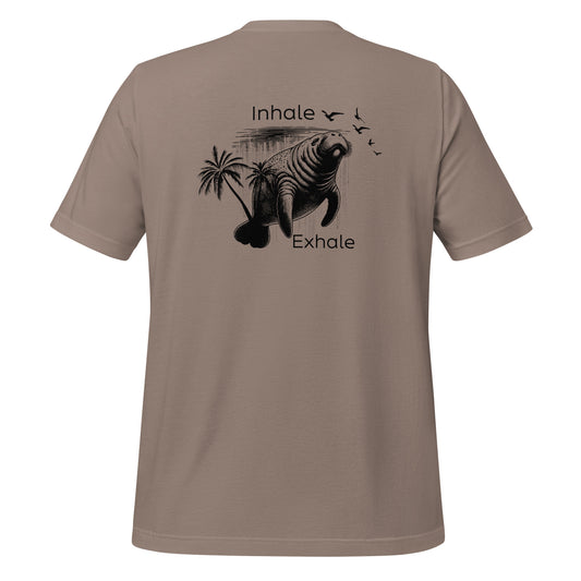 Inhale & Exhale Manatee T-Shirt | Mens