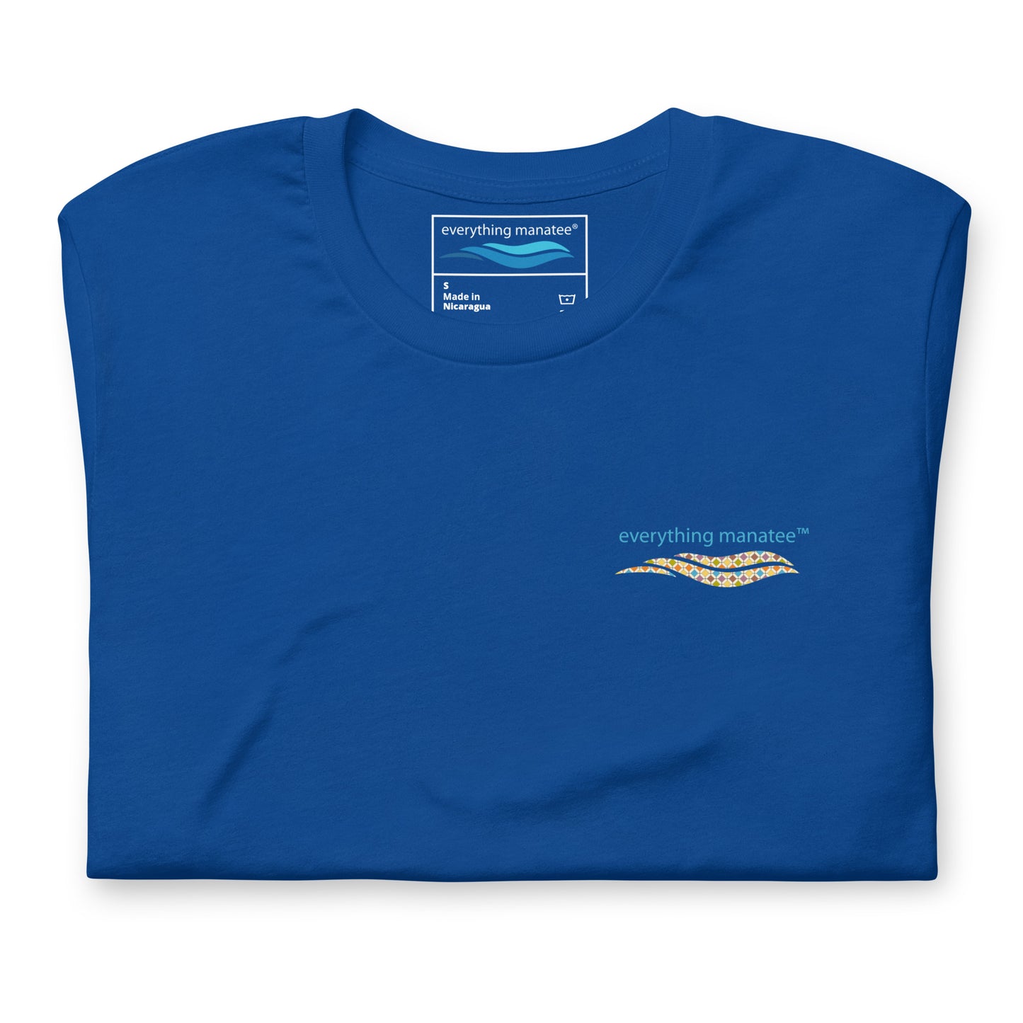 Aqua Twin Manatees T-Shirt | Mens
