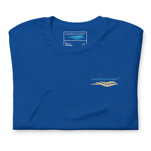 Aqua Twin Manatees T-Shirt | Mens
