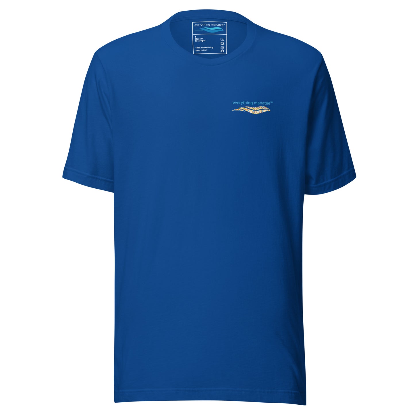 Aqua Twin Manatees T-Shirt | Mens