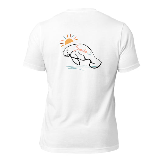 Sunny Smiles Manatee T-Shirt | Womens