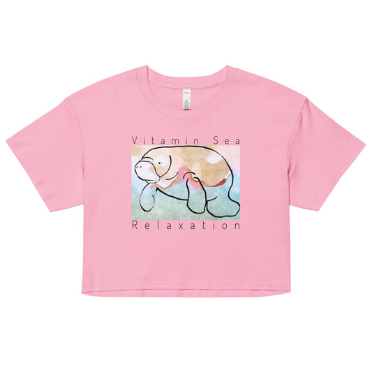Vitamin Sea Manatee Crop Top | Womens