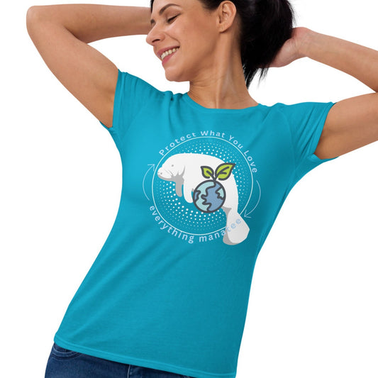 Protect Manatee Conservation T-Shirt | Womens