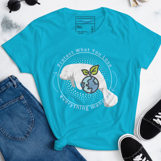 Protect Manatee Conservation T-Shirt | Womens