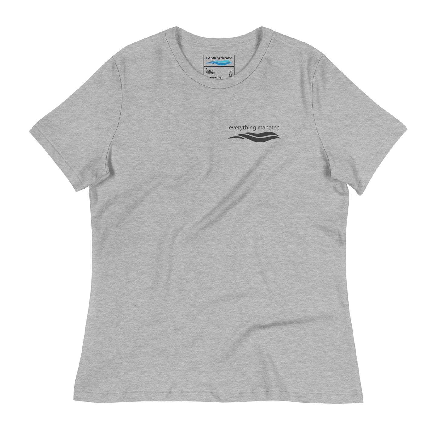 Inhale & Exhale Manatee T-Shirt | Womens
