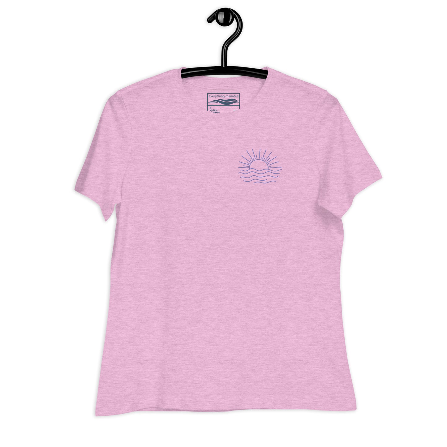 Coastal Sunset Whale Relaxed T-Shirt | Womens