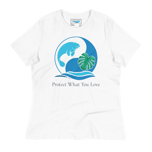 Manatees & Waterways Conservation T-Shirt | Womens