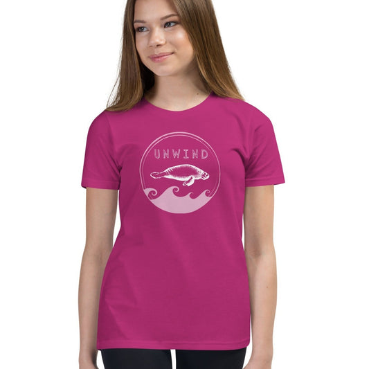 Unwind Manatee T-Shirt | Youth